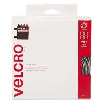 Velcro Sticky-back Hook And Loop Dot Fasteners 5/8 Inch White 75/pack 90090  : Target
