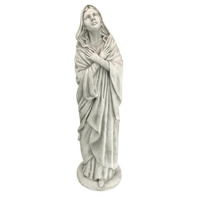 Design Toscano Blessed Mother Of The Heavens Immaculate Conception Mary Statue - Off-White