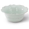 Gibson Modern Southern Home 2 Piece 10 Inch Scalloped Stoneware Serving Bowl Set in Egg Blue - 4 of 4
