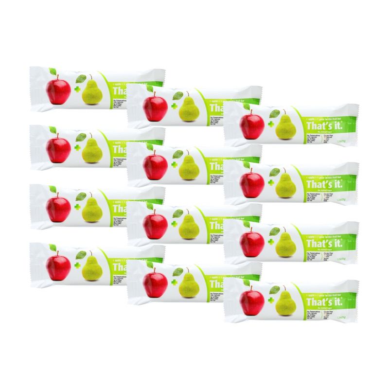 That's It Apple and Pear Fruit Bar - 12 bars, 1.2 oz, 1 of 5