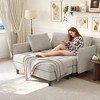 Convertible Sectional Sofa, L-Shaped Chenille Sofa Couch with Hidden Storage,Comfortable Reversible Small Sofa for Living Room,Apartment - 4 of 4