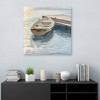 35" x 35" Coastal Retreat Float by Mark Chandon Unframed Wall Canvas - Masterpiece Art Gallery: Impressionist Nautical Artwork - 4 of 4