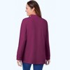 Woman Within Plus Size Perfect Mockneck Tunic - 3 of 4
