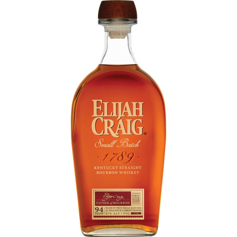 Elijah Craig Small Batch Bourbon Whiskey - 750ml Bottle, 1 of 12