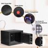 Unique Bargains Home Office Business Fireproof with Electronic Digital Keypad Key Security Small Safe Box - 3 of 4