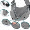 PetAmi Dog Sling Carrier, Puppy Purse Traveling Carrying Bag to Wear, Cat Adjustable Crossbody Travel Pet Pouch - 4 of 4