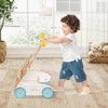 Infans Wooden Baby Walker Ice Cream Cart Toy with Sweet Accessories & Smooth Wheels - 4 of 4