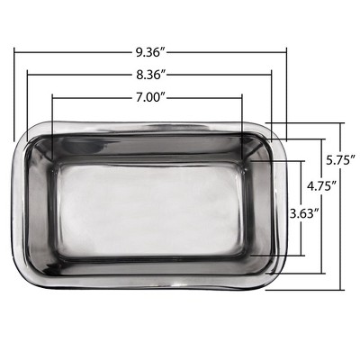 Stainless Steel Bread Loaf and Cake Pan 2.5" W x 8" L