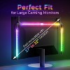 Fosmon 4.9ft LED Monitor Backlight, RGB Gaming Light Bar, USB Powered LED Light Strap, Enhanced Color Matching Immersive Lighting for Games/Movies - 3 of 4