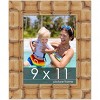 PosterPalooza | 9x11 Wide Bamboo Picture Frame, UV Acrylic, 4 Finishes - Brown, Black, Silver, and Natural - 2 of 4