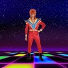 Glam Rock Jumpsuit Adult Costume - 3 of 4