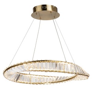 Artcraft Lighting Stella 1 - Light Pendant in  Brushed Brass - 1 of 4