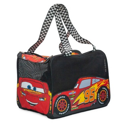 Buckle-Down Pet Carrier - Disney Cars Lightning McQueen Car