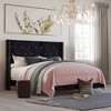 New Classic Furniture,Huxley Wood Queen Bed, Black - 2 of 4