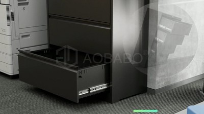 White Vertical 2-Drawer Lockable Metal Filing Cabinet