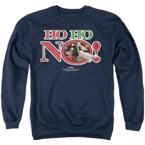 Men's Ho Ho No Crewneck Sweatshirt - 1 of 4