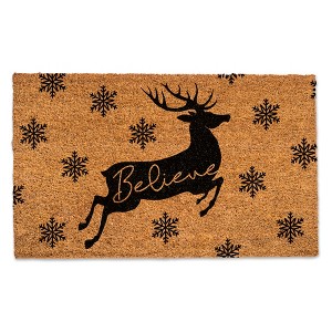 Creative Products Believe Reindeer 30 x 18 Door Mat - 1 of 1