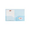 JAM Paper Light Weight Two-Pocket Plastic Presentation Folders Blue 6/Pack (381BLUED) - 3 of 3