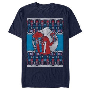 Men's ICEE Bear Ugly Sweater T-Shirt - 1 of 4