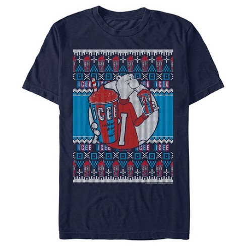 Men's ICEE Bear Ugly Sweater T-Shirt - image 1 of 4