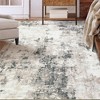 9x12 Area Rugs for Living Room Bedroom Non Slip Machine Washable Soft Modern Abstract Rugs Stain Resistant & Low Pile Large Rug - 2 of 4
