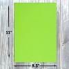 Hamilco Colored Cardstock Scrapbook Paper 8.5" x 11" Lime Green Color Card Stock Paper 50 Pack - 2 of 4