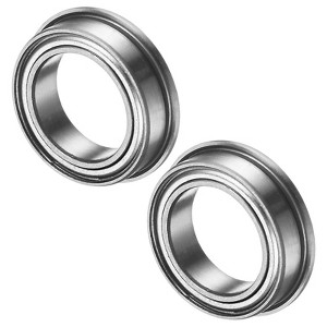 Unique Bargains Chrome Steel Durable Multipurpose Use Flanged Ball Bearing - 1 of 4