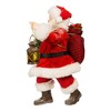 Kurt Adler 10.5-Inch Fabriché Santa with Wreath and Lantern - 4 of 4