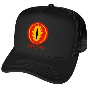 The Lord Of The Rings Eye Of Sauron Foam Trucker Cap Black - 1 of 4