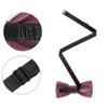 INSPIRE CHIC Elerevyo Men's PU leather Pre-tied Adjustable Bow Tie - 2 of 4