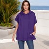 Anna-Kaci Women's Boyfriend Short-Sleeve Hoodie - 2 of 4