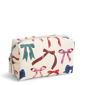 Vera Bradley Women's Outlet Faux Leather Essential Small Cosmetic Toiletry Bag - 1 of 2