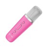 Mini Karaoke Machine with 2 Wireless Mics, LED Lights, Bluetooth Speaker - 3 of 4