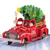 Paper Love Pop Up Christmas Card, 3D Christmas Car for Him, Her, Kids, Adults, 5" x 7" Cover - Includes Envelope and Note Tag - 4 of 4