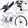 Whisen Adult Hybrid Bike, Road Bike with 7-Speed Gear, Double Disc Brake - 3 of 4