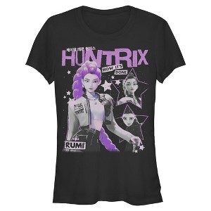 Juniors KPop Demon Hunters Pop Star Huntrix Rumi T Shirt - 1 of 2