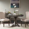 NicBex 44"/ 46"/54" Round Dining Table for 4 Seaters,Kitchen Table with Solid Wood/MDF Tabletop for Kitchen,Gray/White/Walnut - 2 of 4