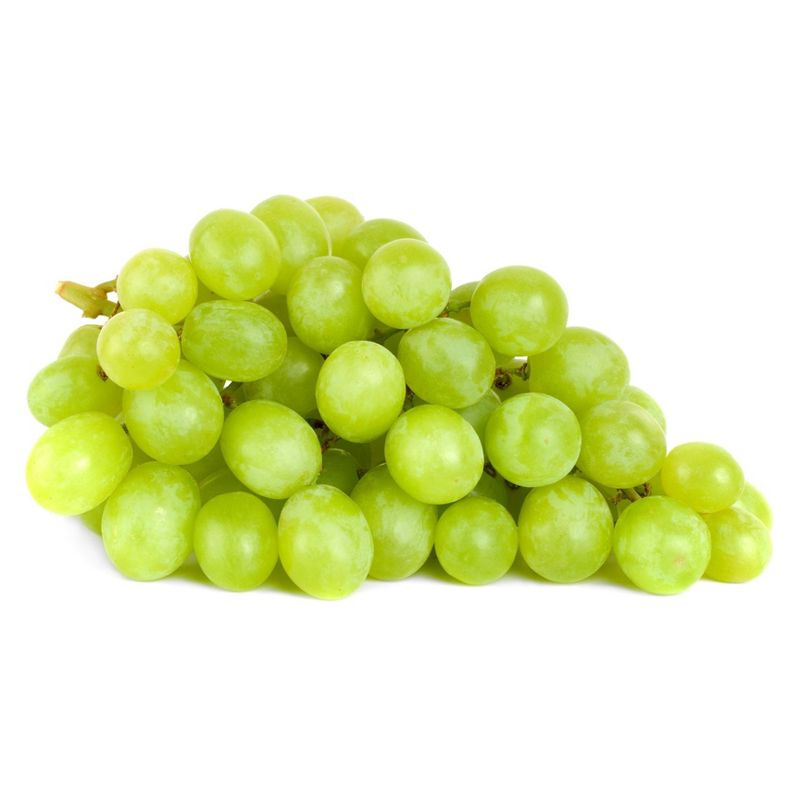 Extra Large Green Seedless Grapes - 1.5lb Bag, 1 of 4