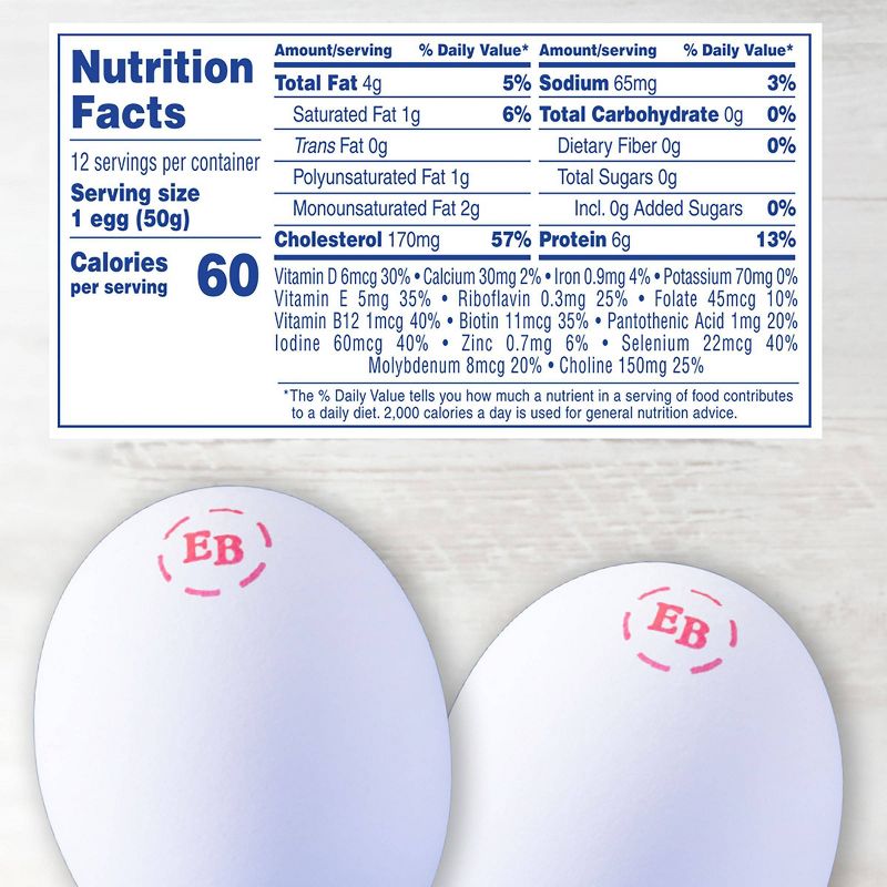 Eggland's Best Grade A Large Eggs - 12ct, 3 of 12