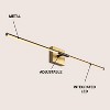JONATHAN Y Makena Modern Minimalist Dimmable Integrated LED Metal Wall Sconce - 3 of 4