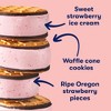 Tillamook Oregon Strawberry Ice Cream Sandwich - 12 fl oz/4ct - 3 of 4