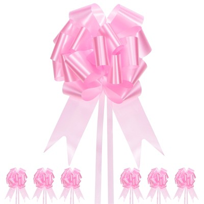 Unique Bargains PP Plastic Waterproof Tear-Resistant Gift Wrap Pull Bows 20 Pcs