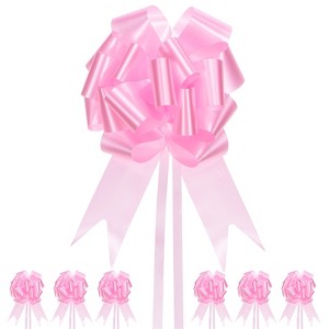 Unique Bargains PP Plastic Waterproof Tear-Resistant Gift Wrap Pull Bows 20 Pcs - 1 of 4
