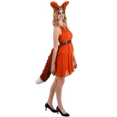 WILD THINGS COUGAR KIT PLUSH EARS & TAIL ADULT HALLOWEEN COSTUME ACCESSORY 