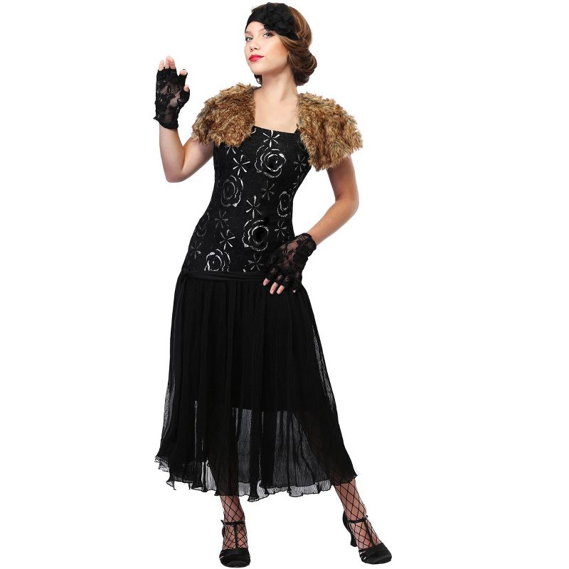 HalloweenCostumes.com Charleston Flapper Costume for Women, 1 of 4