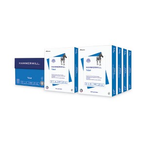 Hammermill Tidal Print Paper, 92 Bright, 20 lb Bond Weight, 8.5 x 11, White, 500 Sheets/Ream, 8 Reams/Carton - 1 of 4