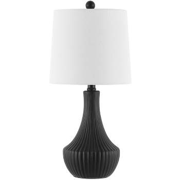 Herleva 20 Inch Table Lamp - Black - Safavieh.