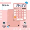 CATIGA 8-Digit Desktop Calculator, Solar Power, Large LCD, Big Buttons, 4-Function for Home, Office, School, Business, CD-8185 - 4 of 4
