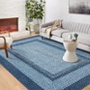 Machine Washable Indoor Modern Throw Carpet Soft Non Slip Area Rugs for Bedroom Living Room - 3 of 4
