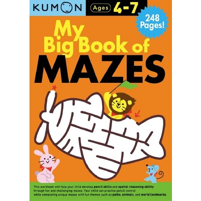 Kumon My Big Book of Mazes - (Paperback)